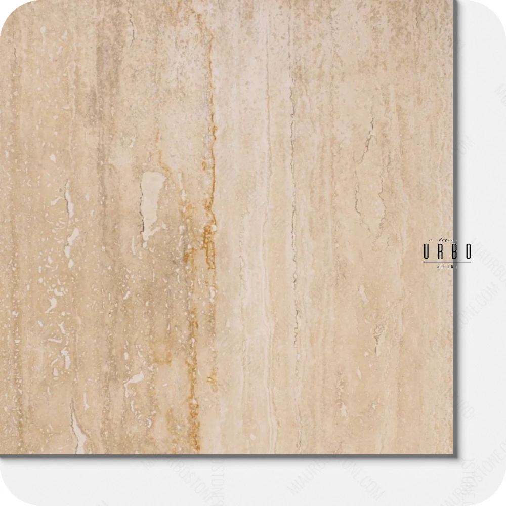 Trawertyn Plytki BEZOWE Classic 30 x 30cm polerowany boho japandi farmhouse outlet wyprzedaz producent hurt kamienia Mia Urbo Travertin Travertinas Травертин WHOLESALE.webp