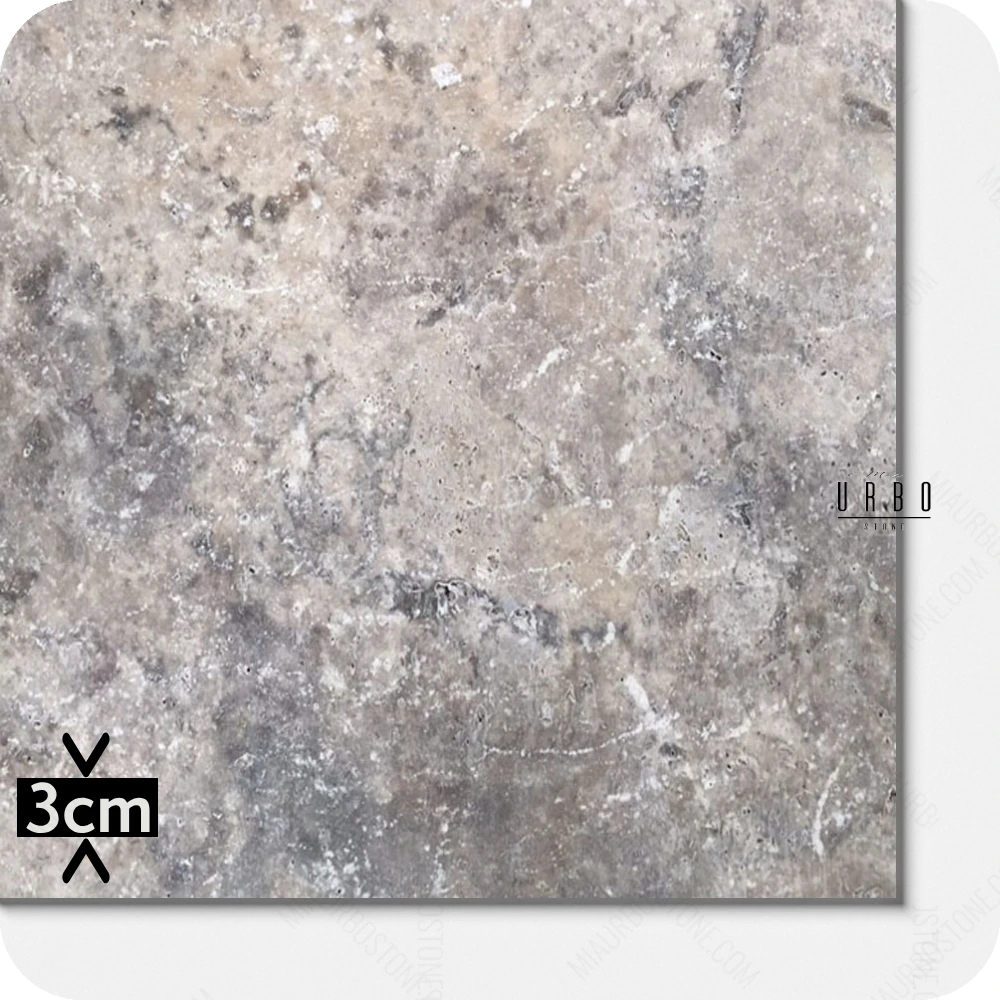 Trawertyn Plytki ASH Antykowane bebnowane matowe rustykalne 61 x 61 tarasowe na zewnatrz mrozoodporne 3cm klasyczne boho japandi farmhouse outlet wyprzedaz producent hurt kamienia Mia Urbo Travertin Travertina (4).webp