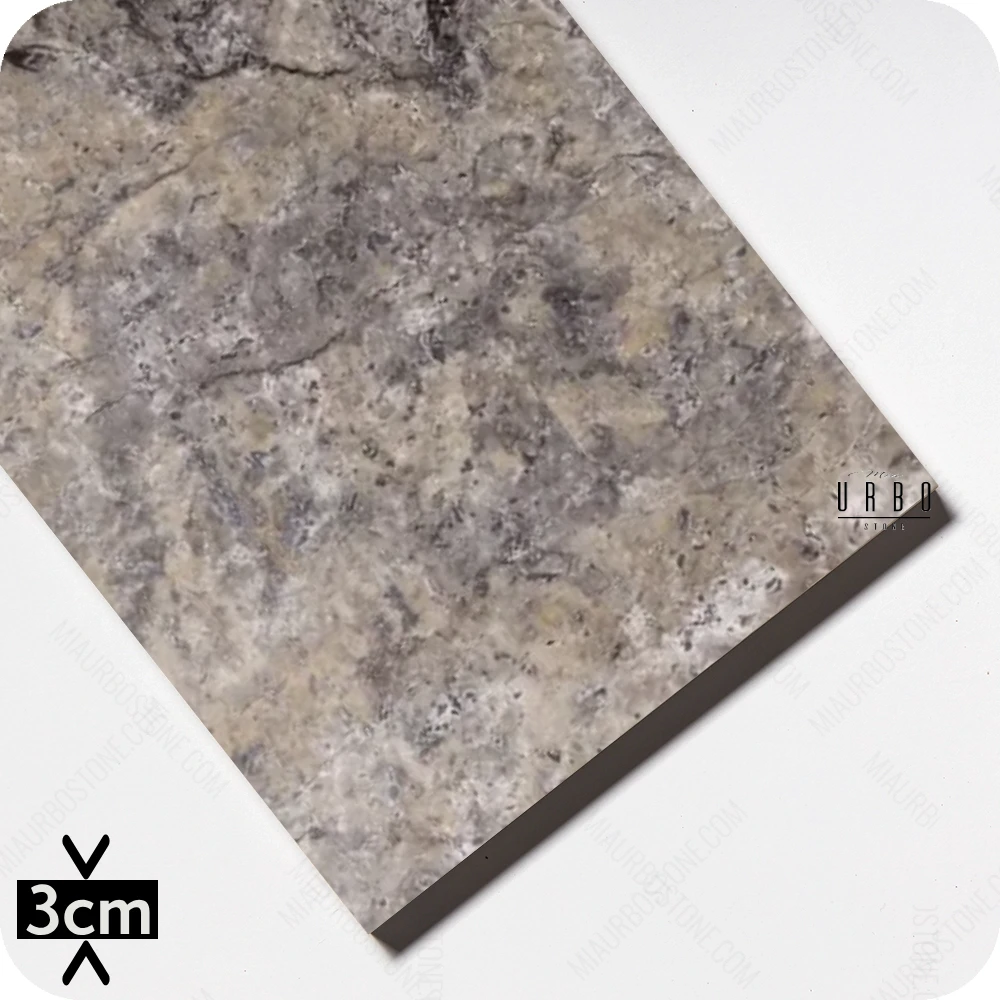 Trawertyn Plytki Silver D’Argento Antykowane bebnowane matowe rustykalne 61 x 40  tarasowe na zewnatrz mrozoodporne 3cm klasyczne boho japandi farmhouse outlet wyprzedaz producent hurt kamienia Mia Urbo Travertin .webp