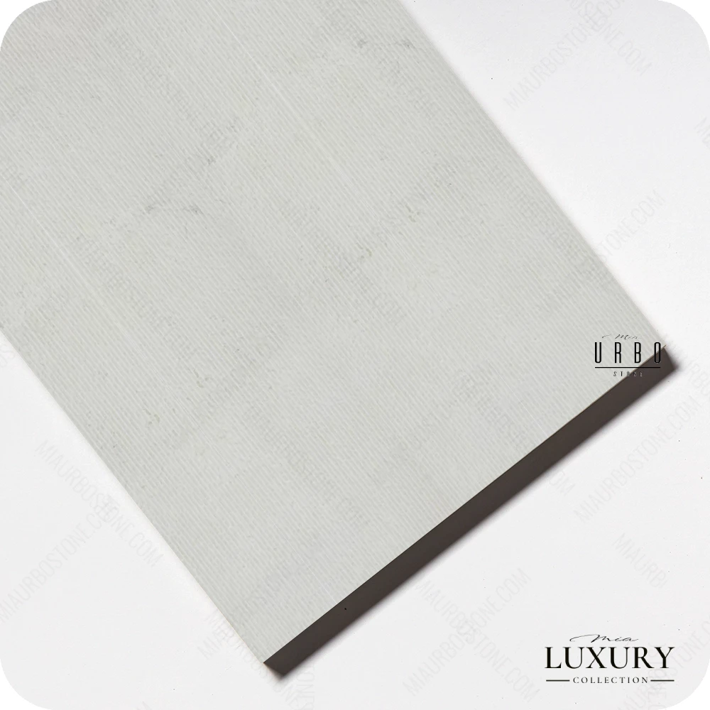 Marmur Wapien Plytki ryflowane bezowe 3D 61x15,2 glamour outlet wyprzedaz na podloge do łazienki do kuchni producent hurtownia kamienia Mia Urbo Marble Marmuras Mramor Marmor WHOLESALE SPARTA Linen.webp