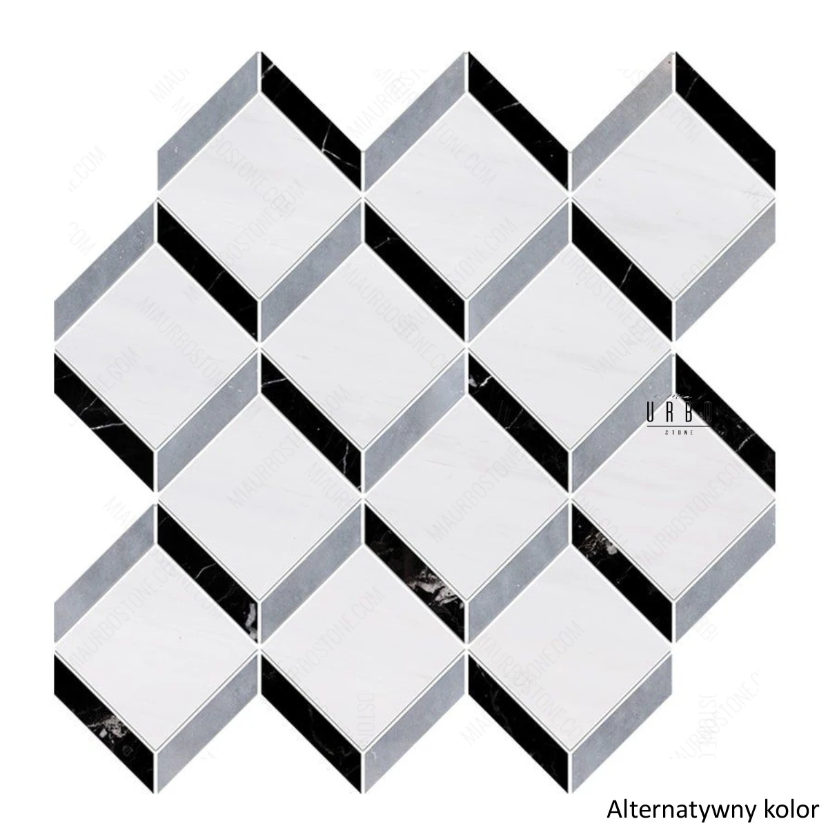 Mozaika-marmurowa-Steps 3D bialo -czarna -geometryczna-plytki-kamienne-marmur-hurtownia-kamienia-Mia-Urbo-Stone-Marble-mosaic-marmor 8 (1).webp