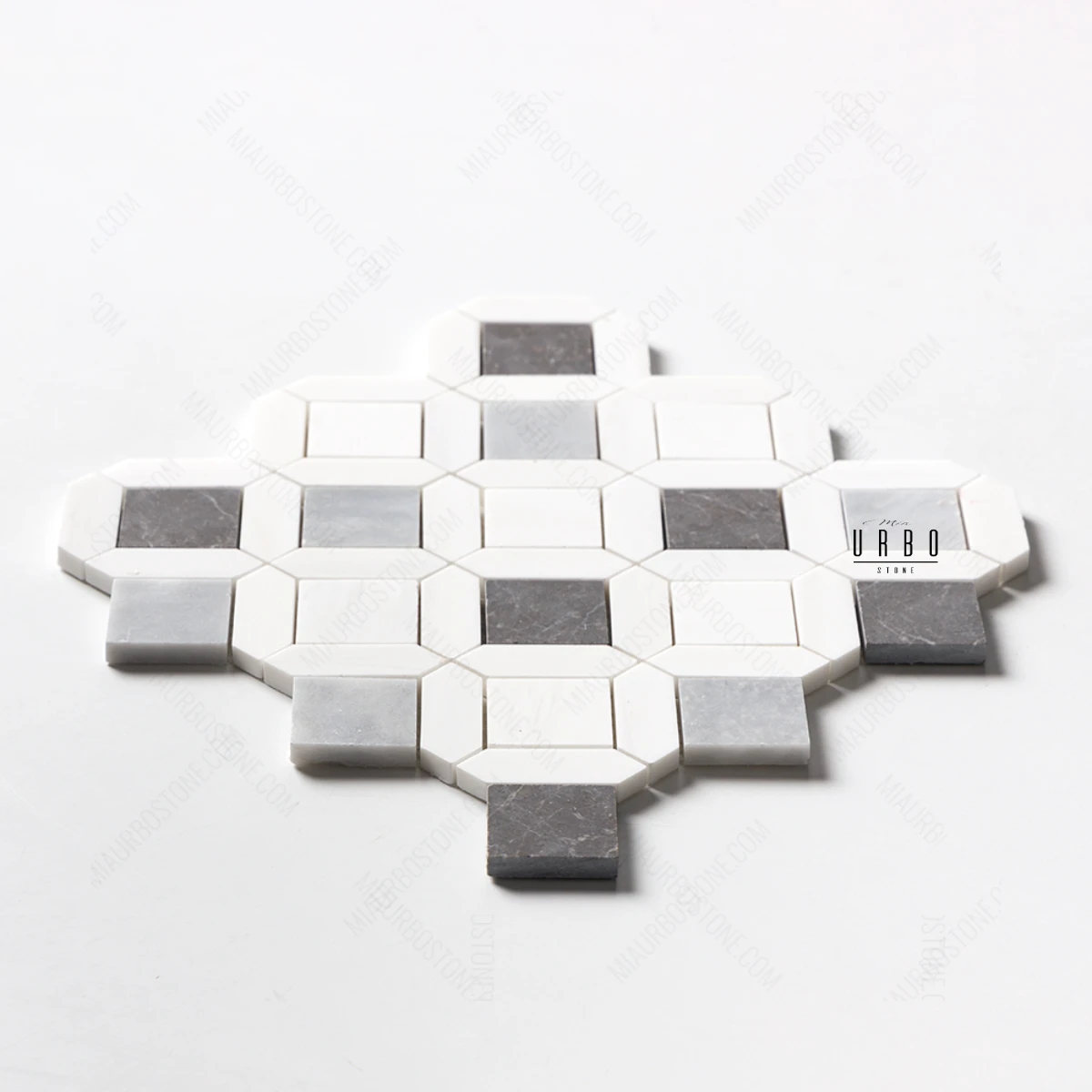 Mozaika-marmurowa-Urban Symphony szara biala -geometryczna-plytki-kamienne-marmur-hurtownia-kamienia-Mia-Urbo - marble mosaic - marmor - mramor-Stone-Marble-mosaic-marmor 4 (2).webp