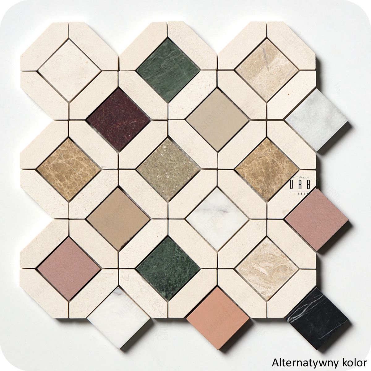 Mozaika-marmurowa-Urban Symphony szara biala -geometryczna-plytki-kamienne-marmur-hurtownia-kamienia-Mia-Urbo - marble mosaic - marmor - mramor-Stone-Marble-mosaic-marmor - OUTLET.webp