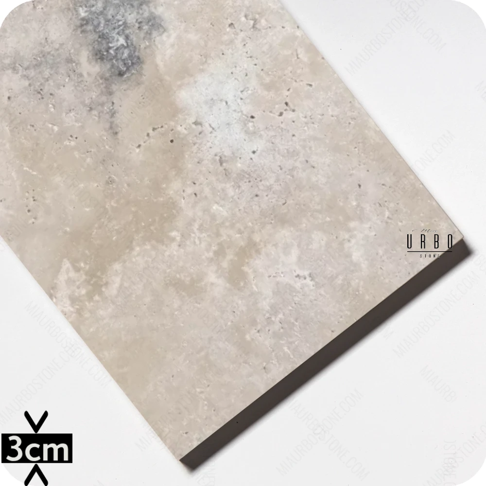 Trawertryn 3cm tarasowy na zewnatrz IVORY CLASSIC MIX BLEND kremowy jasny kamien posadzki sciany tanie plytki outlet hurtownia kamienia Mia Urbo Stone fliesten 30x15cm.webp