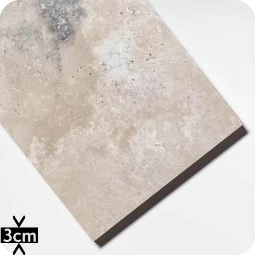 Trawertryn 3cm tarasowy na zewnatrz IVORY CLASSIC MIX BLEND kremowy jasny kamien posadzki sciany tanie plytki outlet hurtownia kamienia Mia Urbo Stone fliesten 30x15cm.webp